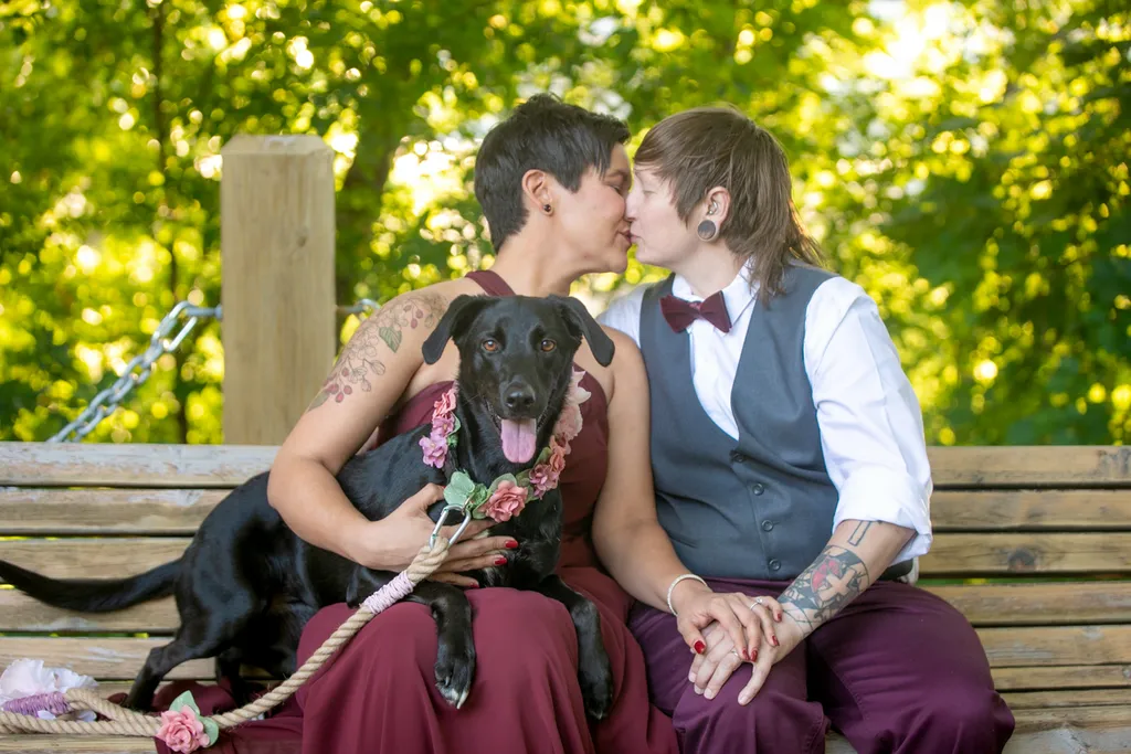Weddings and Dogs: best ways to involve them, photo 3 of 24