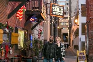 Printers Alley Engagement