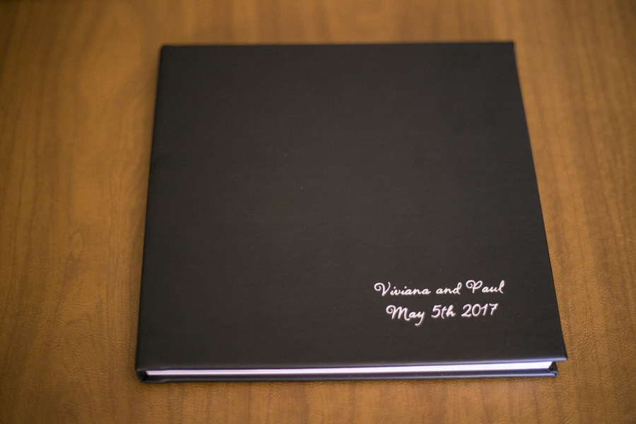 Leather Bound Wedding Book: Product review
